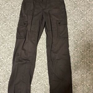 Hollister Black Cargo Pants Durable Straight Leg